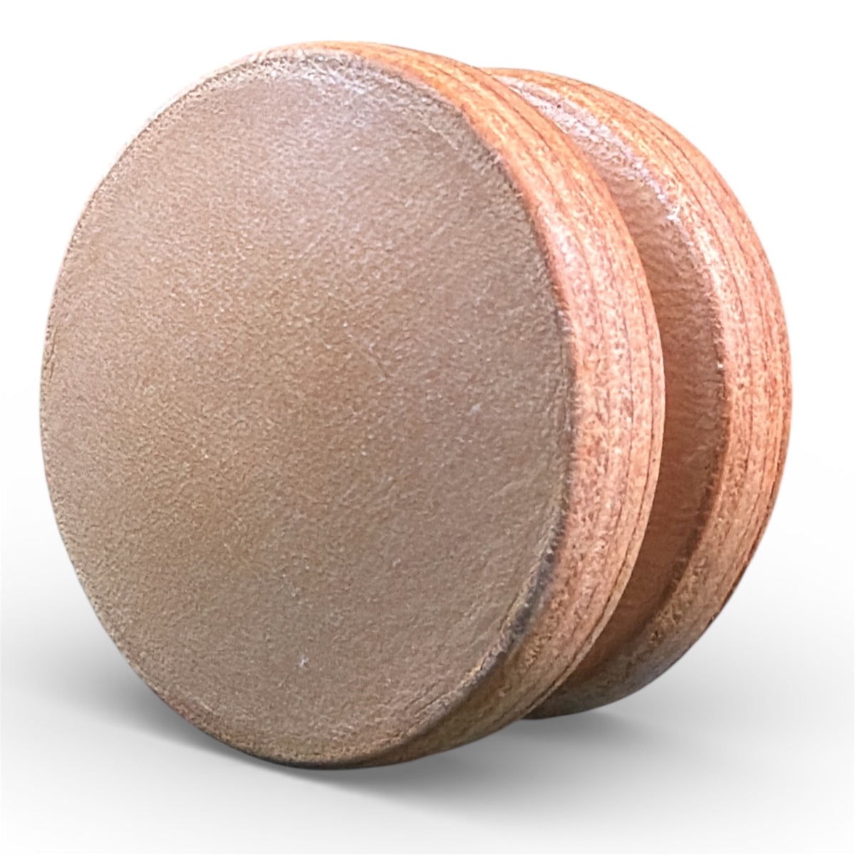 Caramel natural undyed full grain Walpier Buttero leather Fidget Macaron